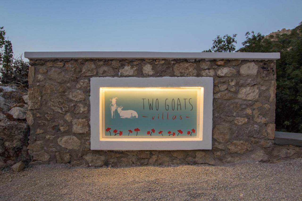 Two Goats Villas Kyra Panagia Extérieur photo