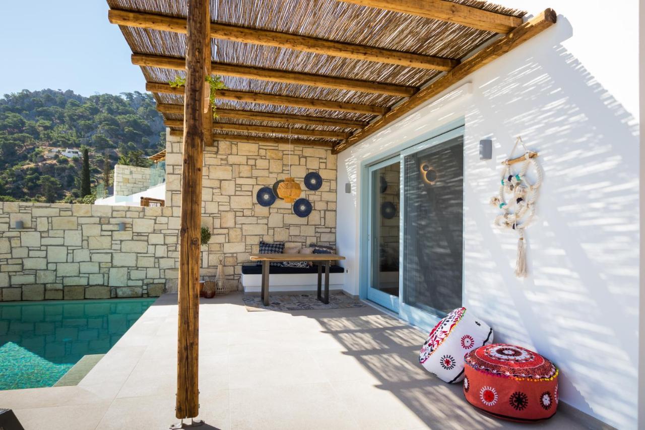 Two Goats Villas Kyra Panagia Extérieur photo
