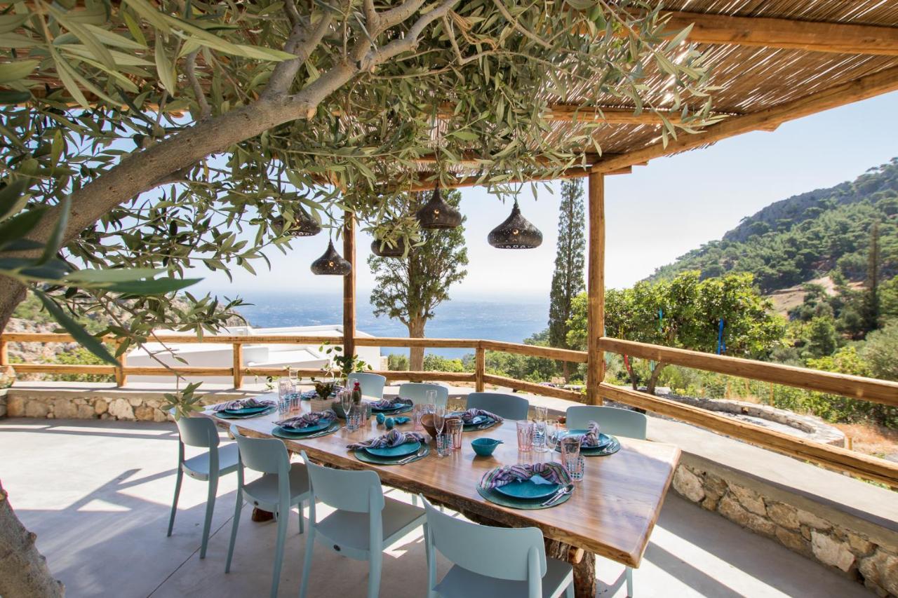 Two Goats Villas Kyra Panagia Extérieur photo